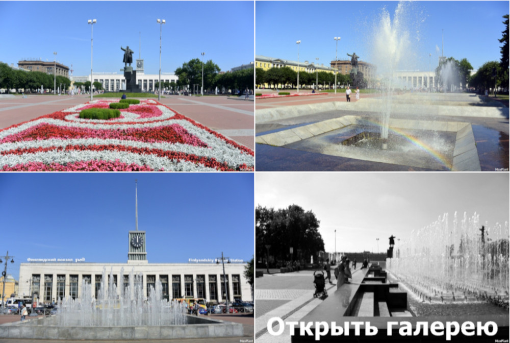 Фотогалерея ансамбля площади Ленина
